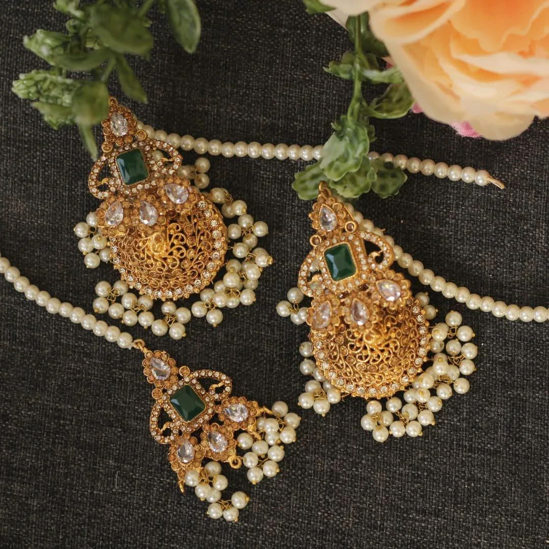 Green Bridal Jewellery 
