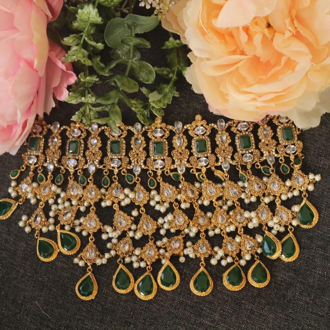 Green Bridal Jewellery 