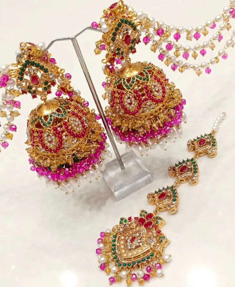 LONG SAHARA JHUMKA & TIKKA