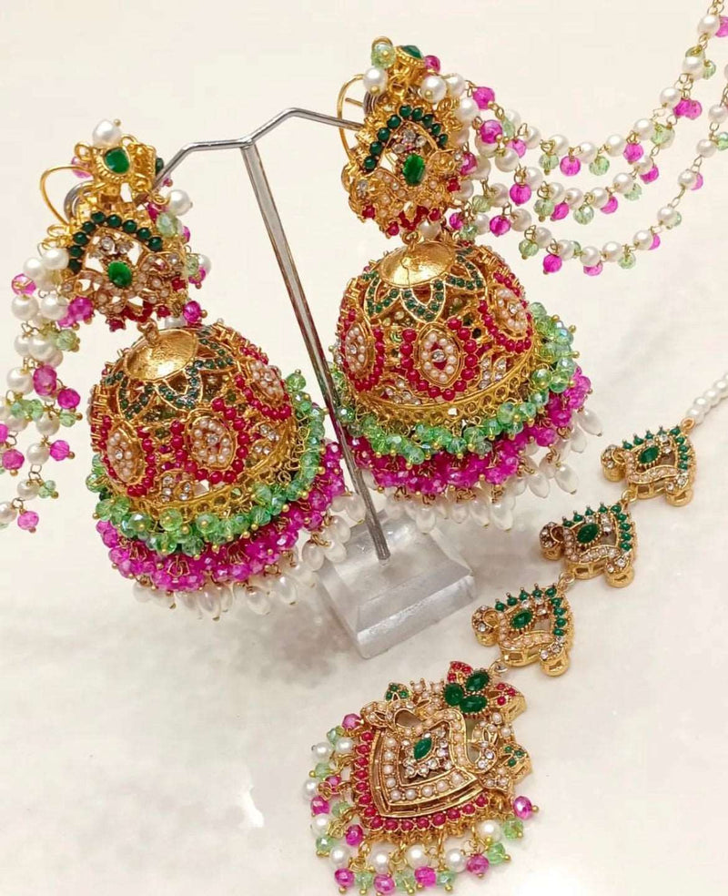 LONG SAHARA JHUMKA & TIKKA