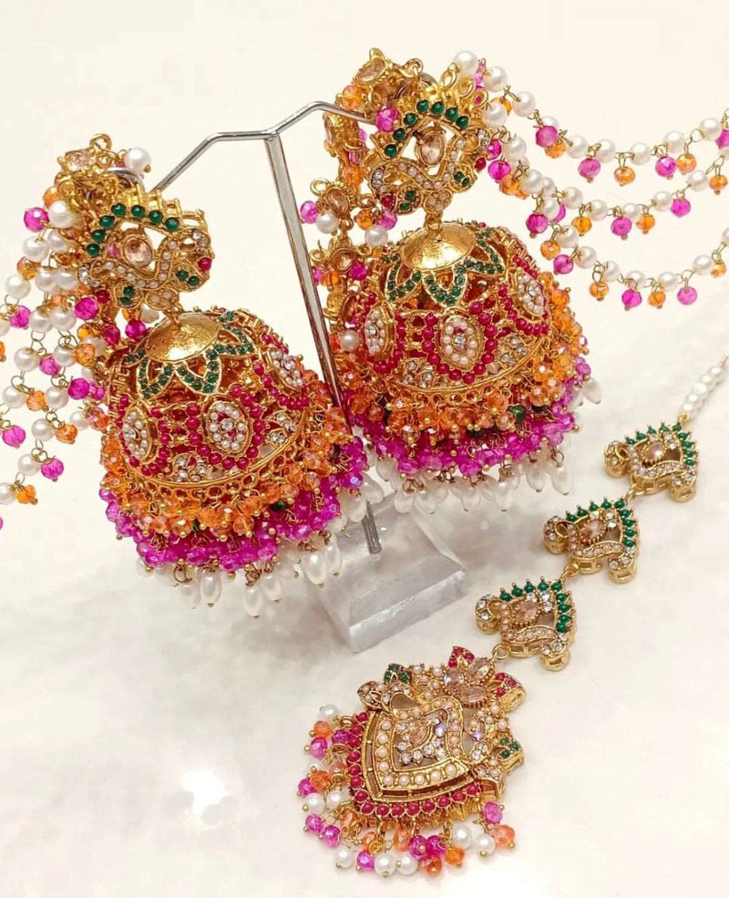 LONG SAHARA JHUMKA & TIKKA