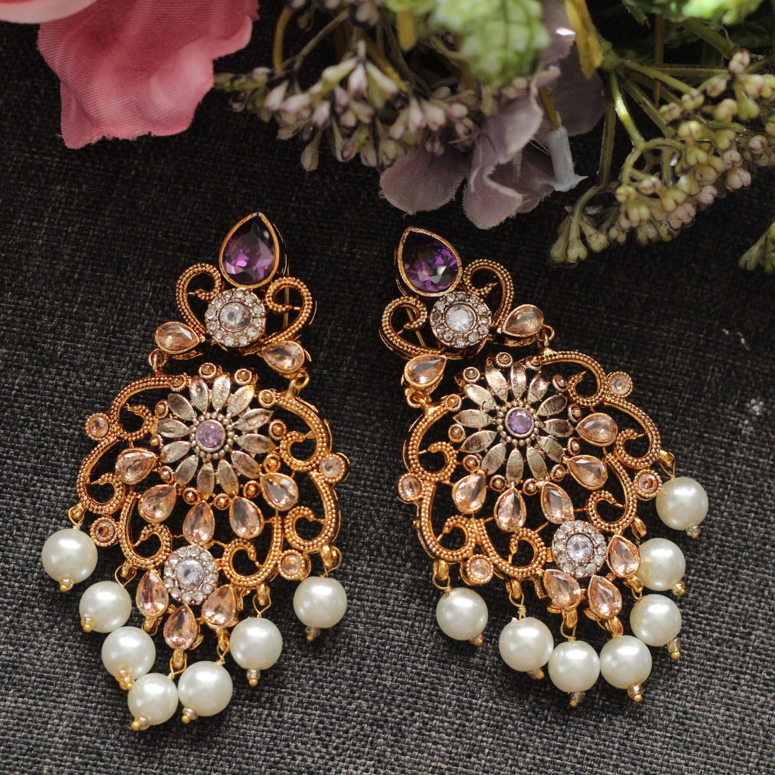 Mah-e-Noor Earrings