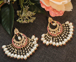 RUBY PEARL EARRINGS