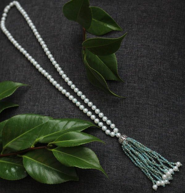 ALLURE OF LONG NECKLACE My Store mint-green 